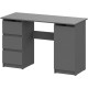 Стол Mio Tesoro Денвер 1.2м графит серый