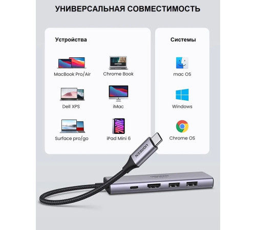 Док-станция Ugreen CM511 60384