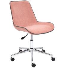 Кресло TetChair Style флок, розовый