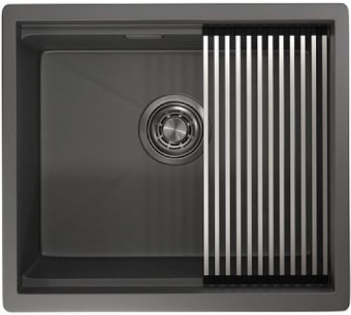 Кухонная мойка Granula GR-5045U графит матовый