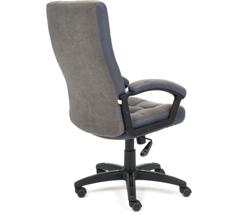 Кресло TetChair Trendy флок/ткань, серый