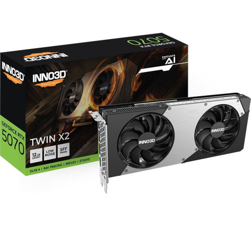 Видеокарта Inno3D GeForce RTX 5070 Twin X2 N50702-12D7-195064N