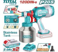 Краскораспылитель Total TSGLI200414 с 2-мя АКБ