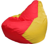 Кресло-мешок Flagman Груша Макси Г2.1-178 желтый/красный