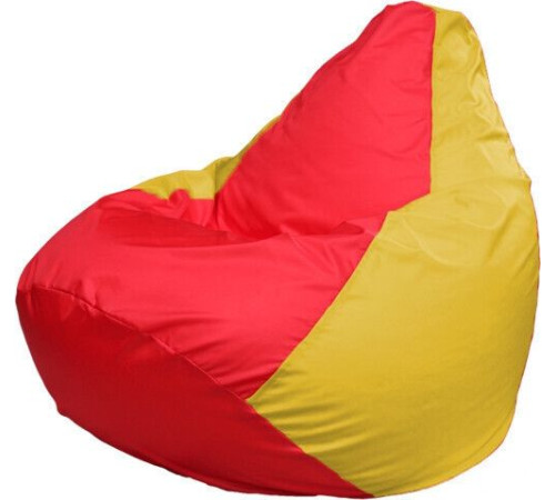Кресло-мешок Flagman Груша Макси Г2.1-178 желтый/красный