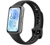 Фитнес-браслет Huawei Band 11 черный полимерный корпус, с черным силиконовым ремешком, международная версия