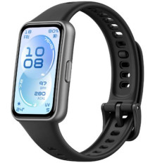 Фитнес-браслет Huawei Band 11 черный полимерный корпус, с черным силиконовым ремешком, международная версия