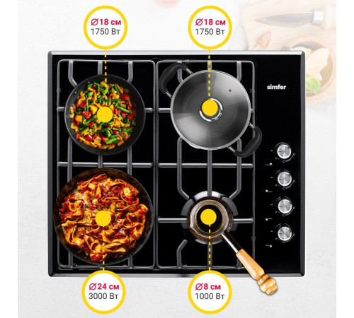 Варочная панель Simfer H60Q40B471