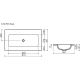 Умывальник Ceramica Nova CN7012wx