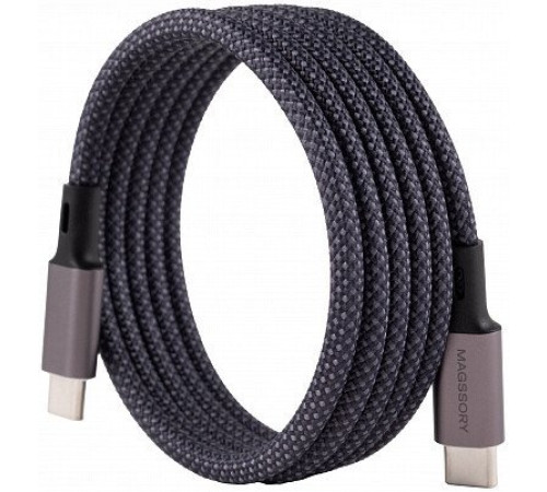 Беспроводное зарядное Magssory Disc Signature Edition 3 в 1 для Apple WCH033 темно-серый