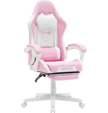 Игровое геймерское кресло Brave Kitten розовый