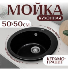 Кухонная мойка Saniteco Linea оникс