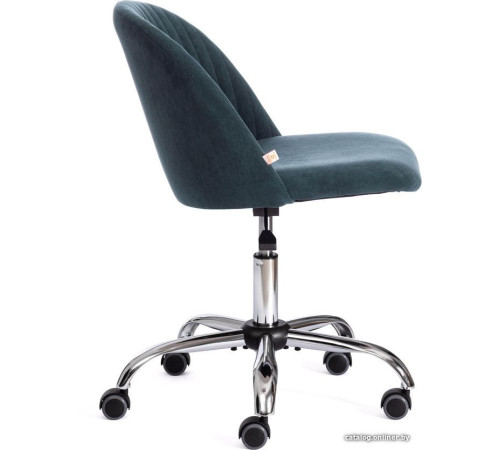 Офисное кресло TetChair Melody велюр, Clermon/малахит 089