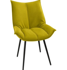 Стул Mio Tesoro Эльба желтый/черный