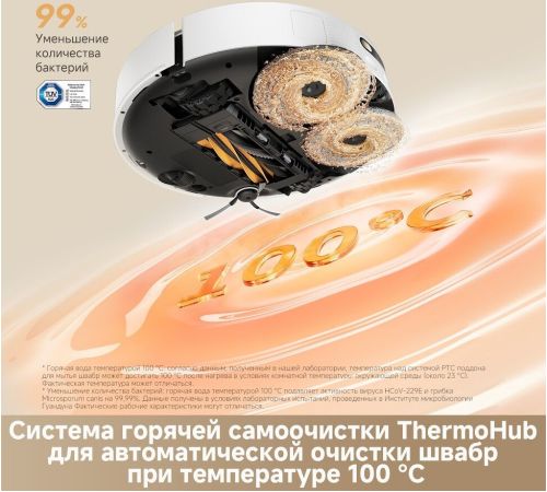 Робот-пылесос Dreame Robot Vacuum L50s Pro Ultra White RLL88HE евровилка, белый