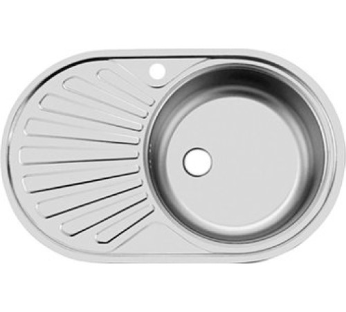 Кухонная мойка Ukinox FAD760.470-GT6K 1R с сифоном