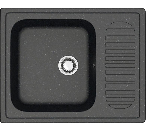 Кухонная мойка MARRBAXX Карельский камень модель 15/Q4 F015Q004 черный