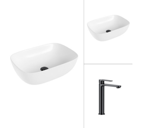 Умывальник Lauter 21493A + Moon 21СК8691BS