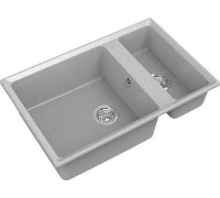 Кухонная мойка GranFest GF-LV-760K серый
