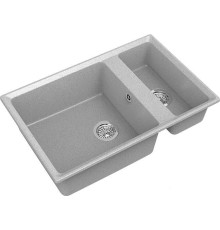 Кухонная мойка GranFest GF-LV-760K серый