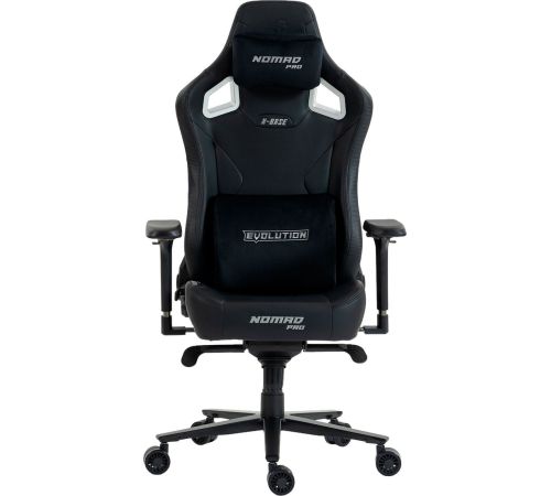 Игровое геймерское кресло Evolution Nomad PRO X-Base Black черный