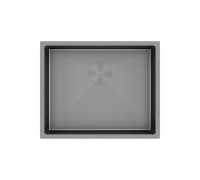 Кухонная мойка Paulmark Next 54 Uni PM215444-MG серый/серый матовый