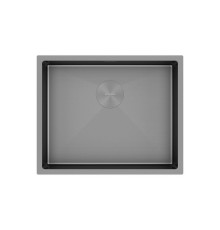 Кухонная мойка Paulmark Next 54 Uni PM215444-MG серый/серый матовый