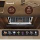 Встраиваемая посудомоечная машина Weissgauff BDW 6138 Touch Inverter Autoopen Timer Floor