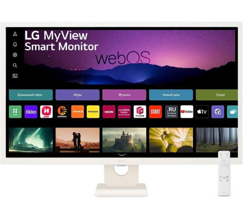 Smart монитор LG MyView Smart Monitor 32SR50F-W