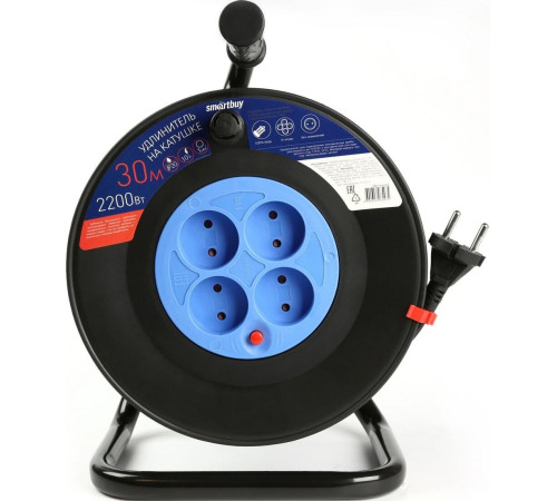 Удлинитель SmartBuy SBE-10-4-30-N