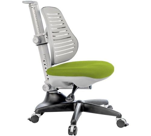 Детское ортопедическое кресло Comf-Pro Conan серый/фисташковый чехол