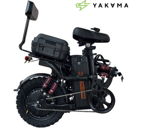 Электровелосипед Yakama R5 черный