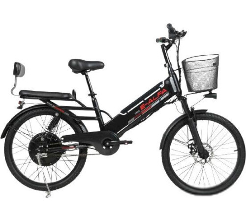 Электровелосипед SameBike Е-Alfa New SB-E-ALFA500-48/13 черный