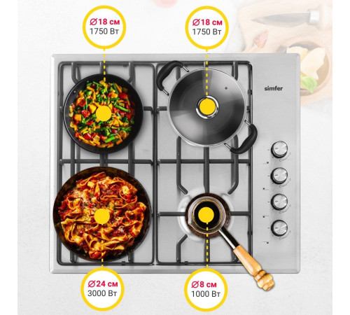 Варочная панель Simfer H60Q40M471