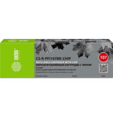 Картридж CACTUS CS-R-PFI107BK-CHIP с чипом