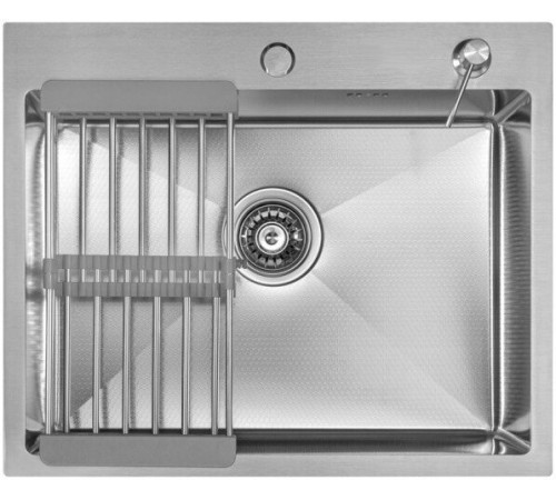 Кухонная мойка Diamond 600*500, коландер, дозатор SATIN DECOR