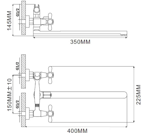 Смеситель Maxonor MN2225