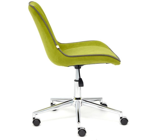 Кресло TetChair Style флок, олива