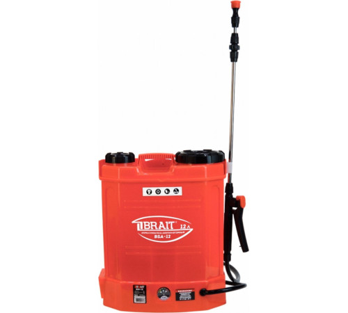 Аккумуляторный опрыскиватель Brait BSA-12 27.01.010.072 с АКБ