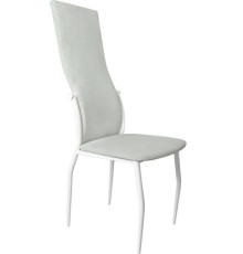 Стул Лидмаш SM-05 белый/светло-серый