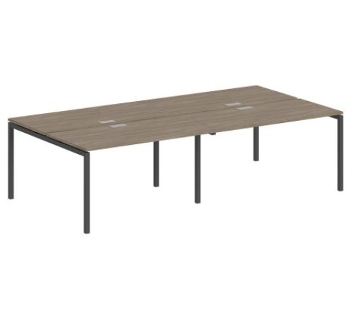 Стол Norden 320x143.8x75 SG.256.OD.44.AN антрацит/дуб темный