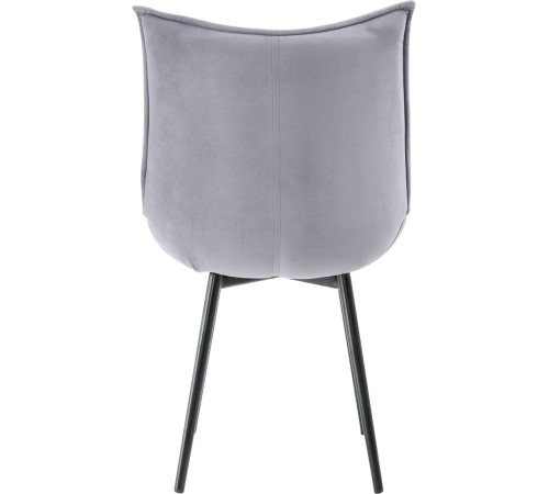 Стул Mio Tesoro Эльба светло-серый/черный