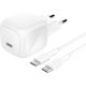 Сетевое зарядное Belkin WCA013KQ1MWH-B6 USB Type-С белый