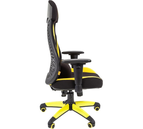 Кресло CHAIRMAN Game 14 черный/желтый