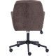 Офисное кресло TetChair Garda флок, коричневый