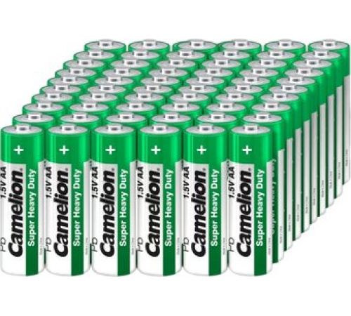 Батарейка Camelion R6P-SP4 Green 1660 60шт