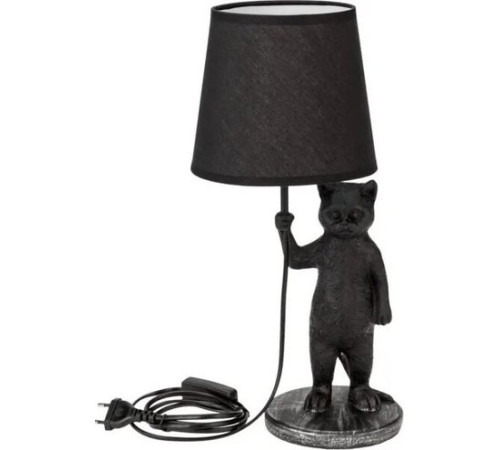 Настольная лампа Rexant Кот с зонтом 603-1018 черный