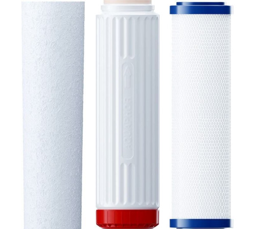 Комплект картриджей АКВАФОР Трио Норма Умягчающий РР5-В510-04-02 3 шт