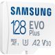 Карта памяти Samsung EVO Plus 2021 microSDXC 128GB с адаптером