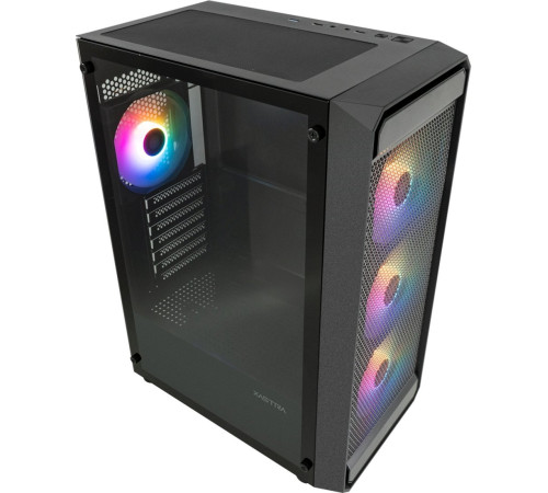 Корпус XASTRA A403 4FRGB черный